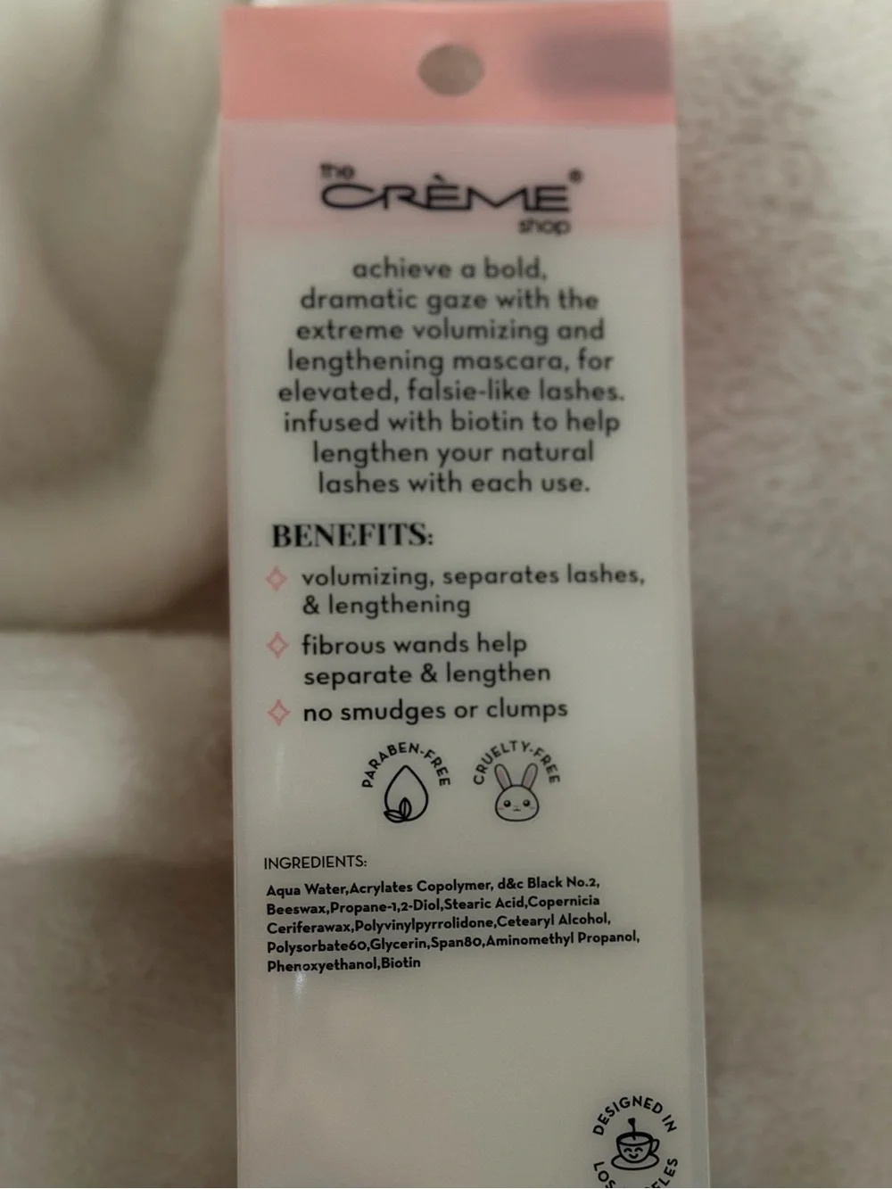 The Crème Shop 3D Mascara Dramatic Duo
